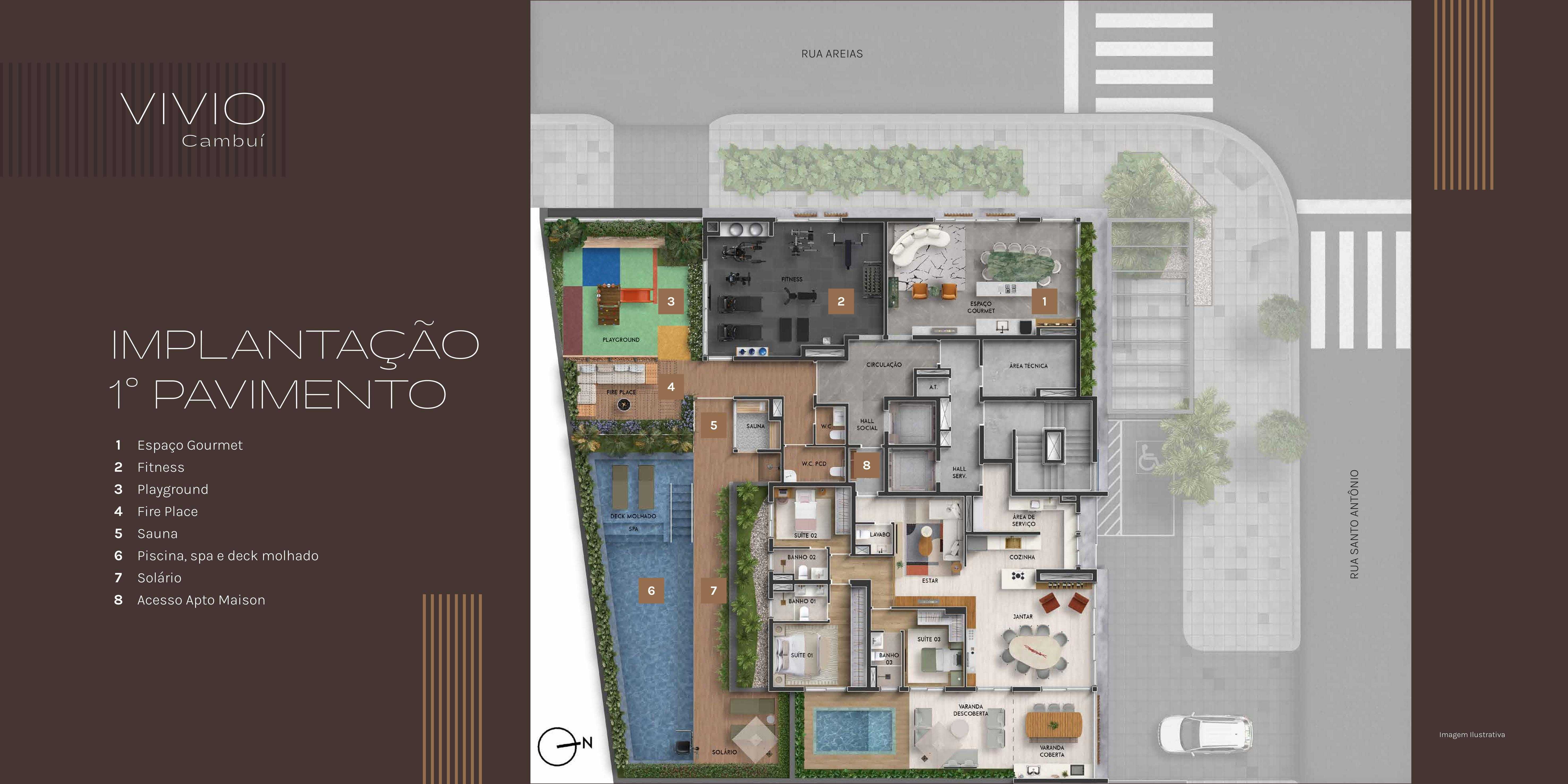 Planta - VIVIO CAMBUI - Massais Imóveis