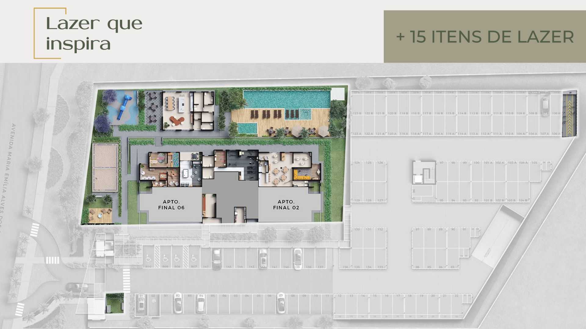 Planta - Casa Prado Campinas – Apartamentos à Venda no Parque Prado - Massais Imóveis