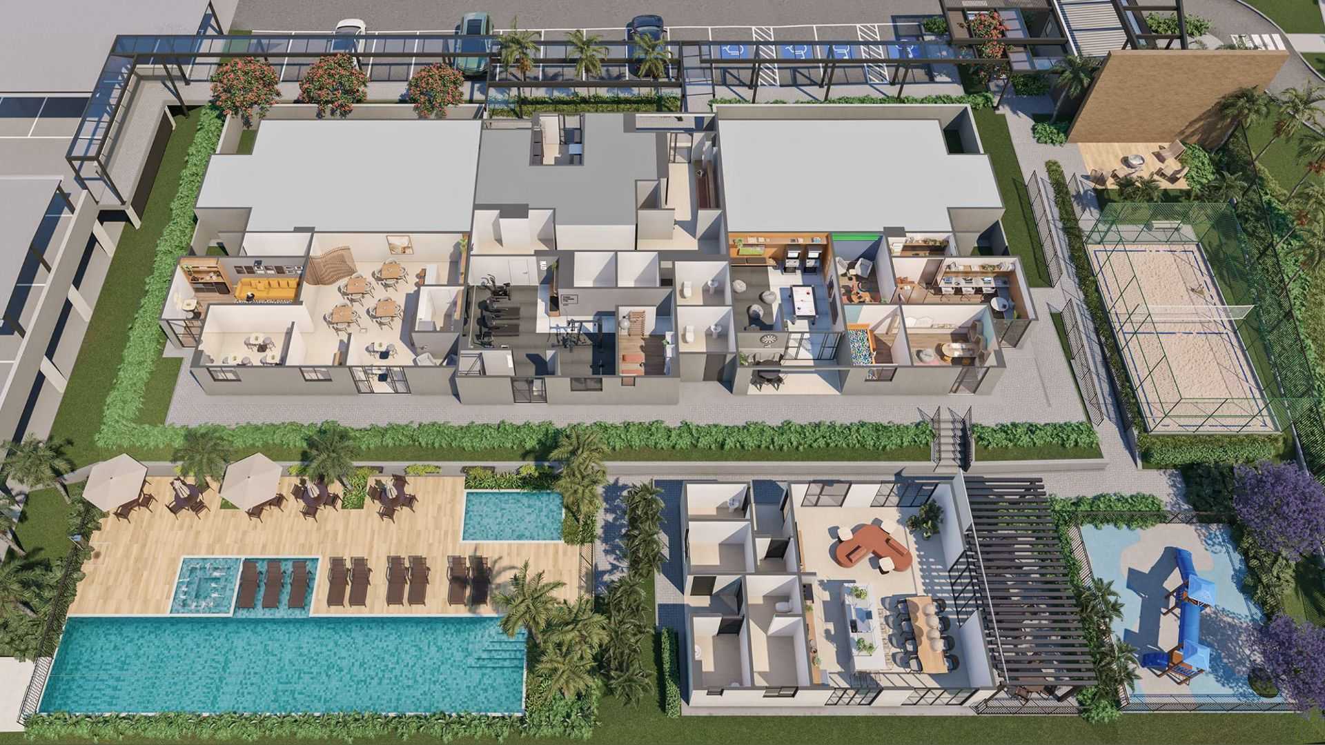 Planta - Casa Prado Campinas – Apartamentos à Venda no Parque Prado - Massais Imóveis