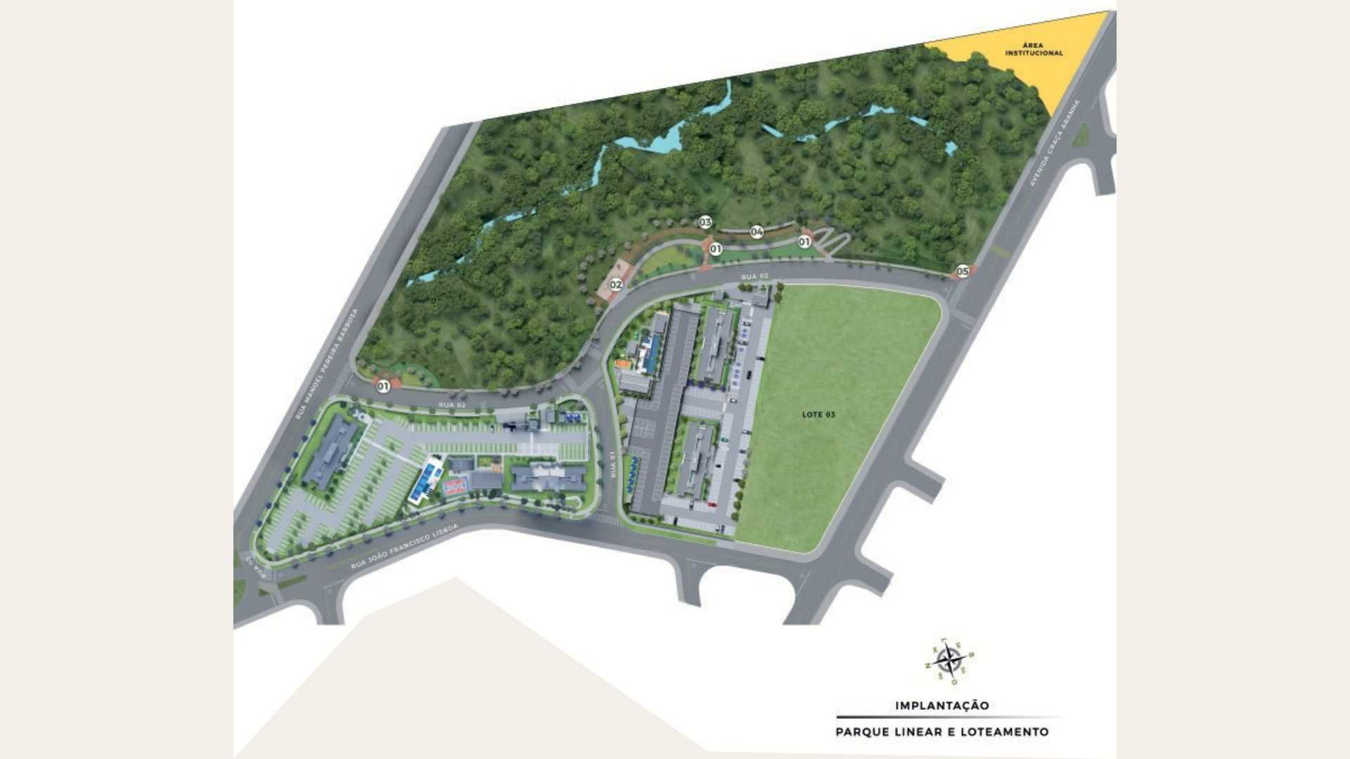 Planta - Cores da Mata Mangara - Massais Imóveis