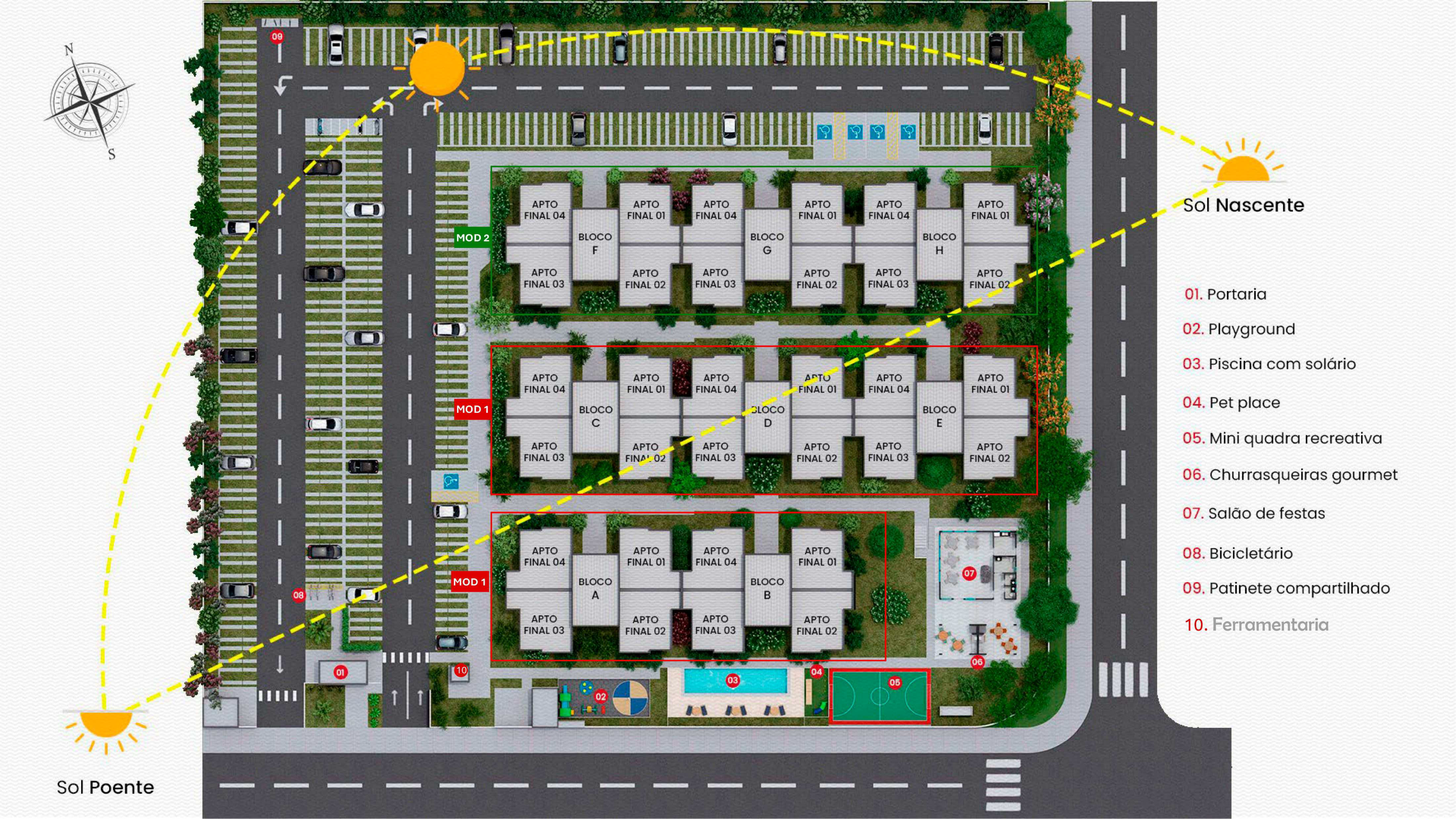 Planta - Recando dos Ipes | Lançamento em Campinas | Apartamento em Campinas - Massais Imóveis