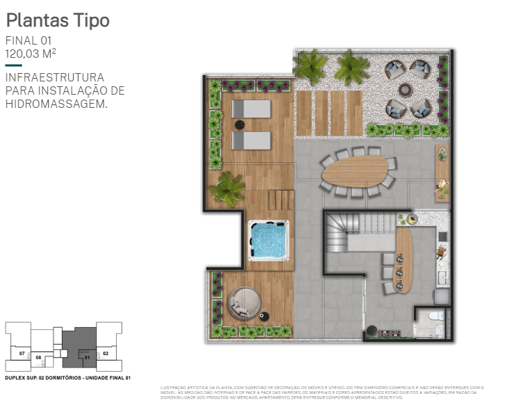 Planta - YEES | Taquaral Residence | Lancamento em campinas | Breve Lançamento - Massais Imóveis