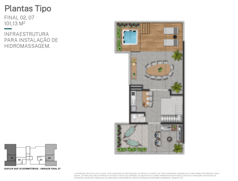 Planta - YEES | Taquaral Residence | Lancamento em campinas | Breve Lançamento - Massais Imóveis