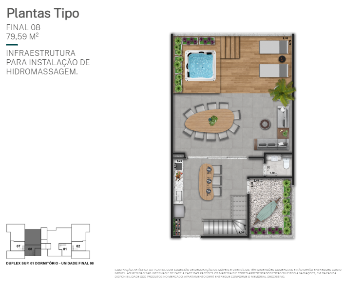 Planta - YEES | Taquaral Residence | Lancamento em campinas | Breve Lançamento - Massais Imóveis