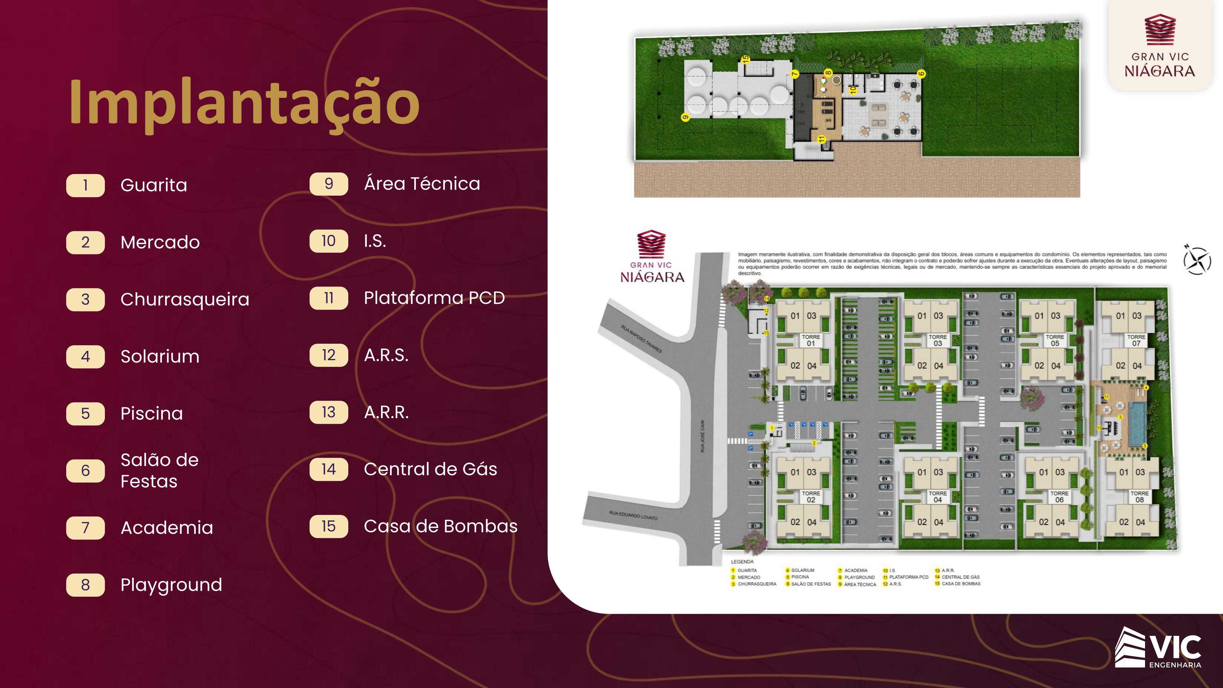 Planta - Gran VIC Niágara em Vinhedo | Lançamento de Apartamentos - Massais Imóveis