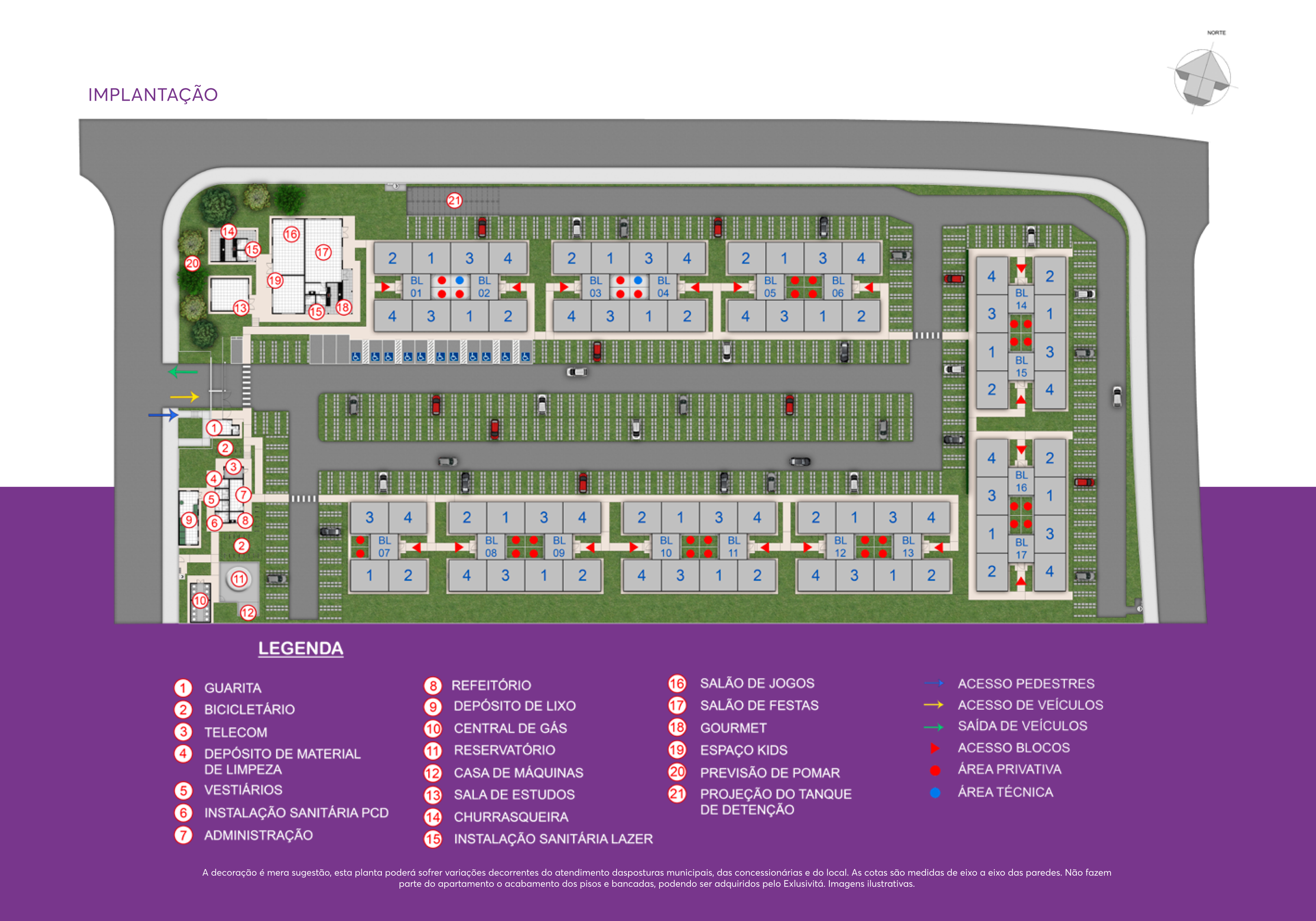 Planta - Residencial Colinas de Monaco - Massais Imóveis