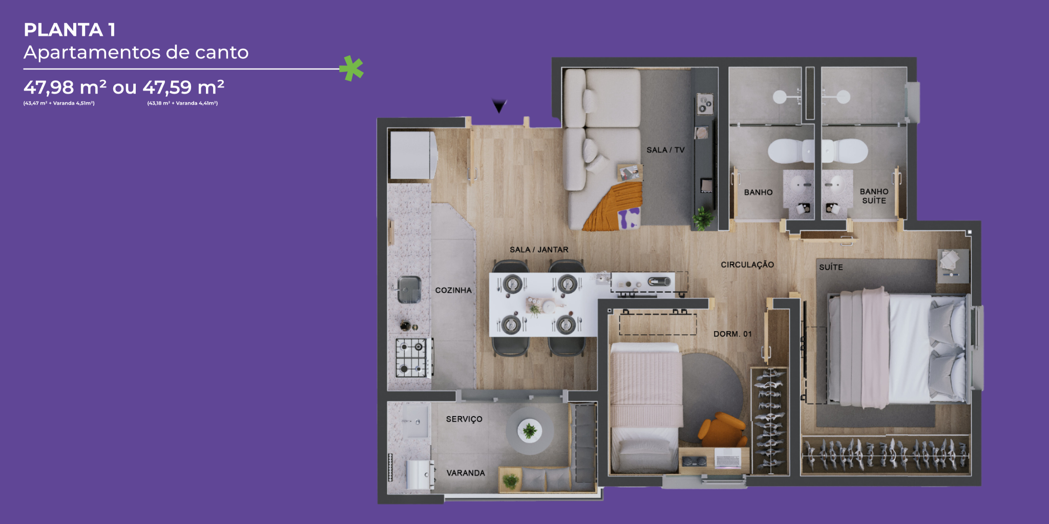 Planta - LIV MANSÕES | Lançamento - Massais Imóveis