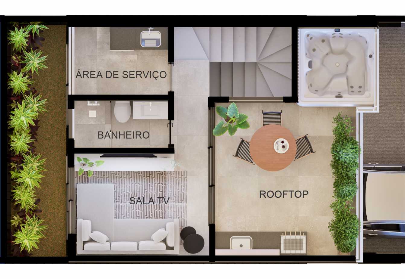 Planta - Moreira 1730 | Lançamento - Massais Imóveis