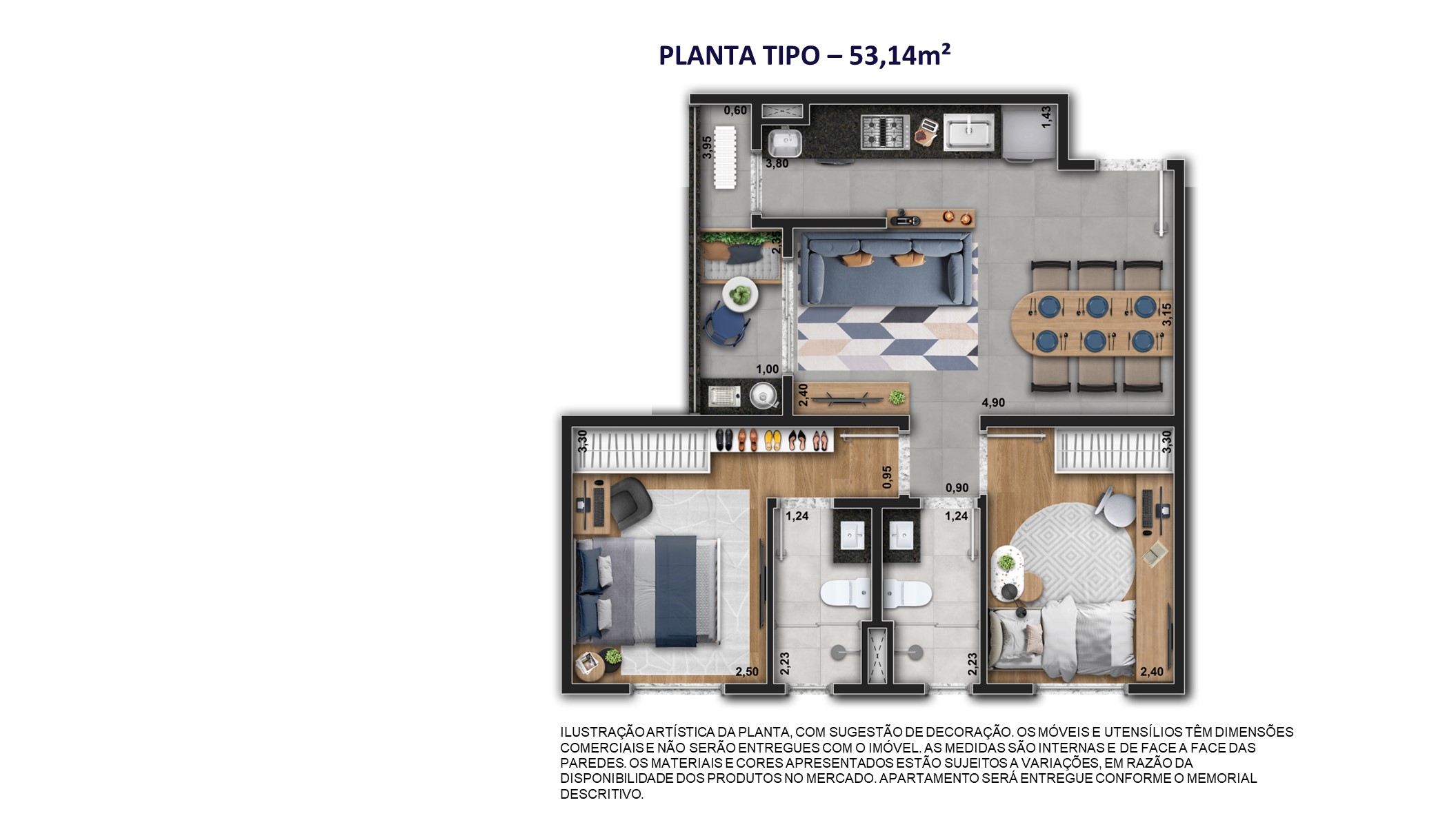 Planta - MANSÕES RESIDENCIAL YEES - Massais Imóveis