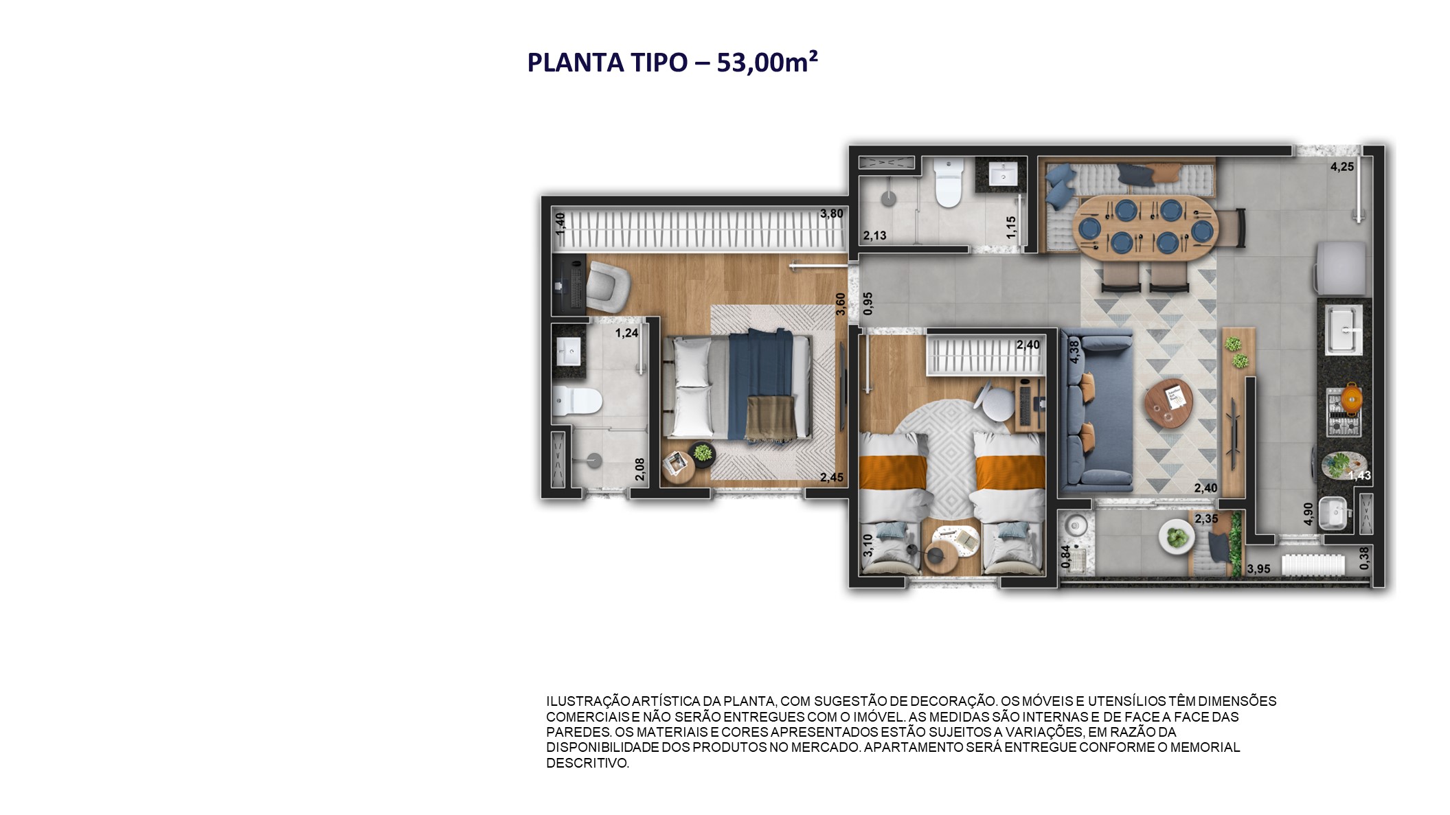 Planta - MANSÕES RESIDENCIAL YEES - Massais Imóveis