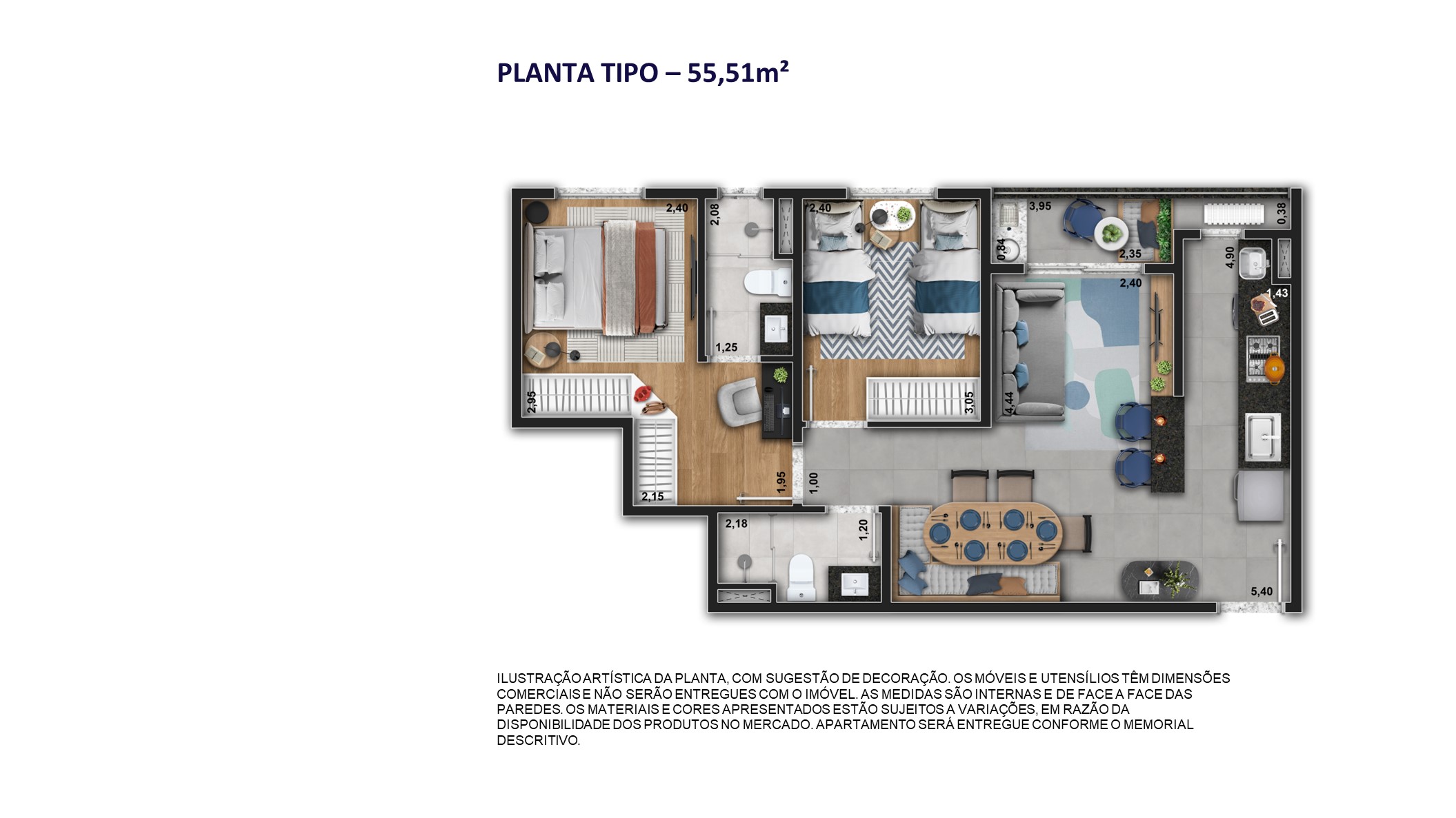 Planta - MANSÕES RESIDENCIAL YEES - Massais Imóveis