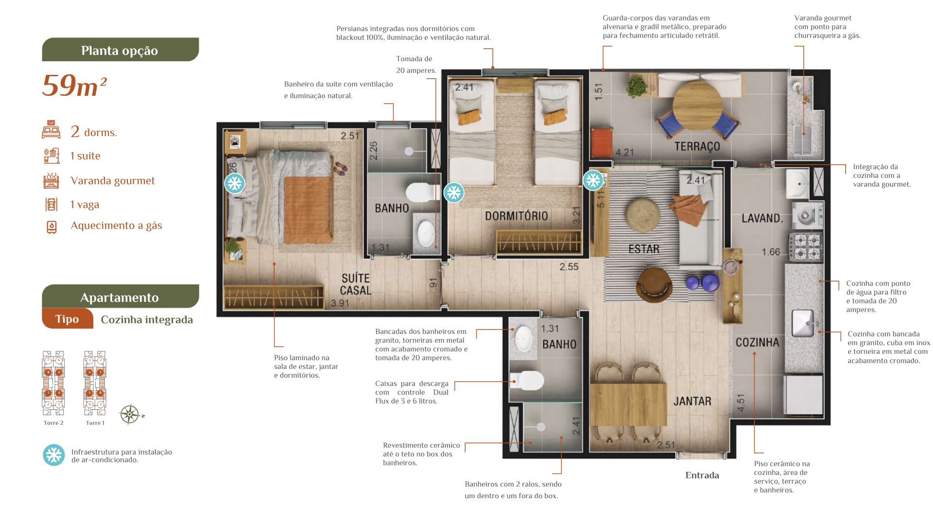 Planta - SENSIA Parque Prado - Massais Imóveis