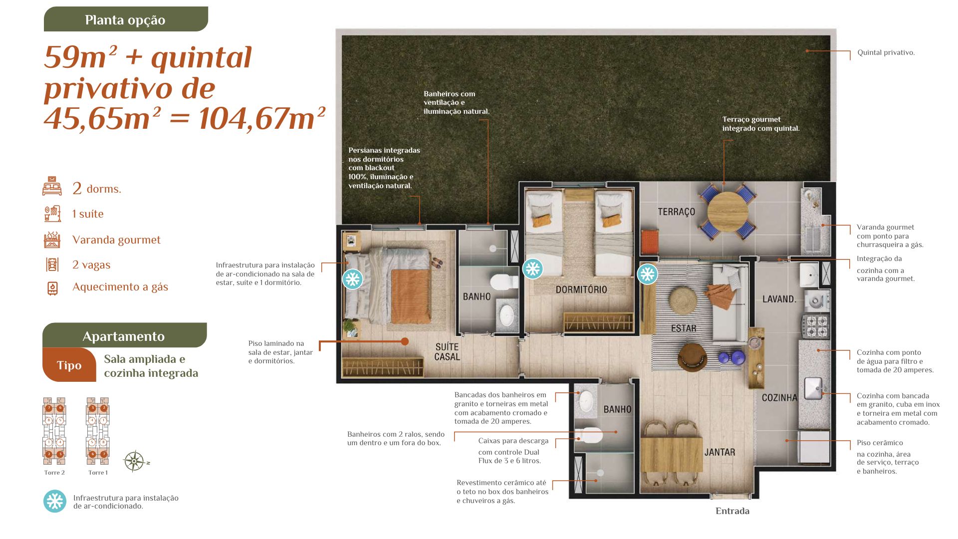 Planta - SENSIA Parque Prado - Massais Imóveis