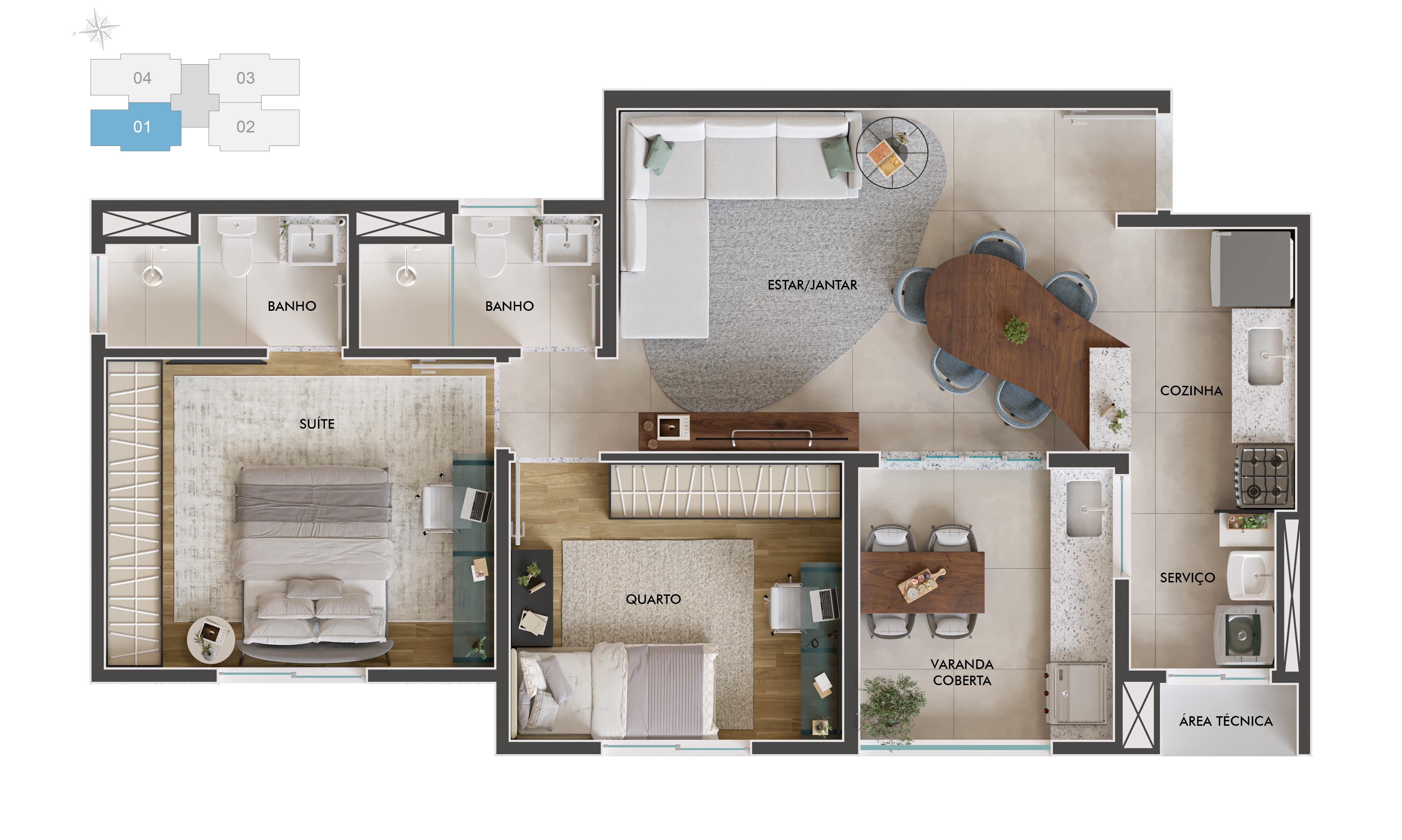 Planta - HIGH LIFE Mansoes |  Breve Lancamento - Massais Imóveis