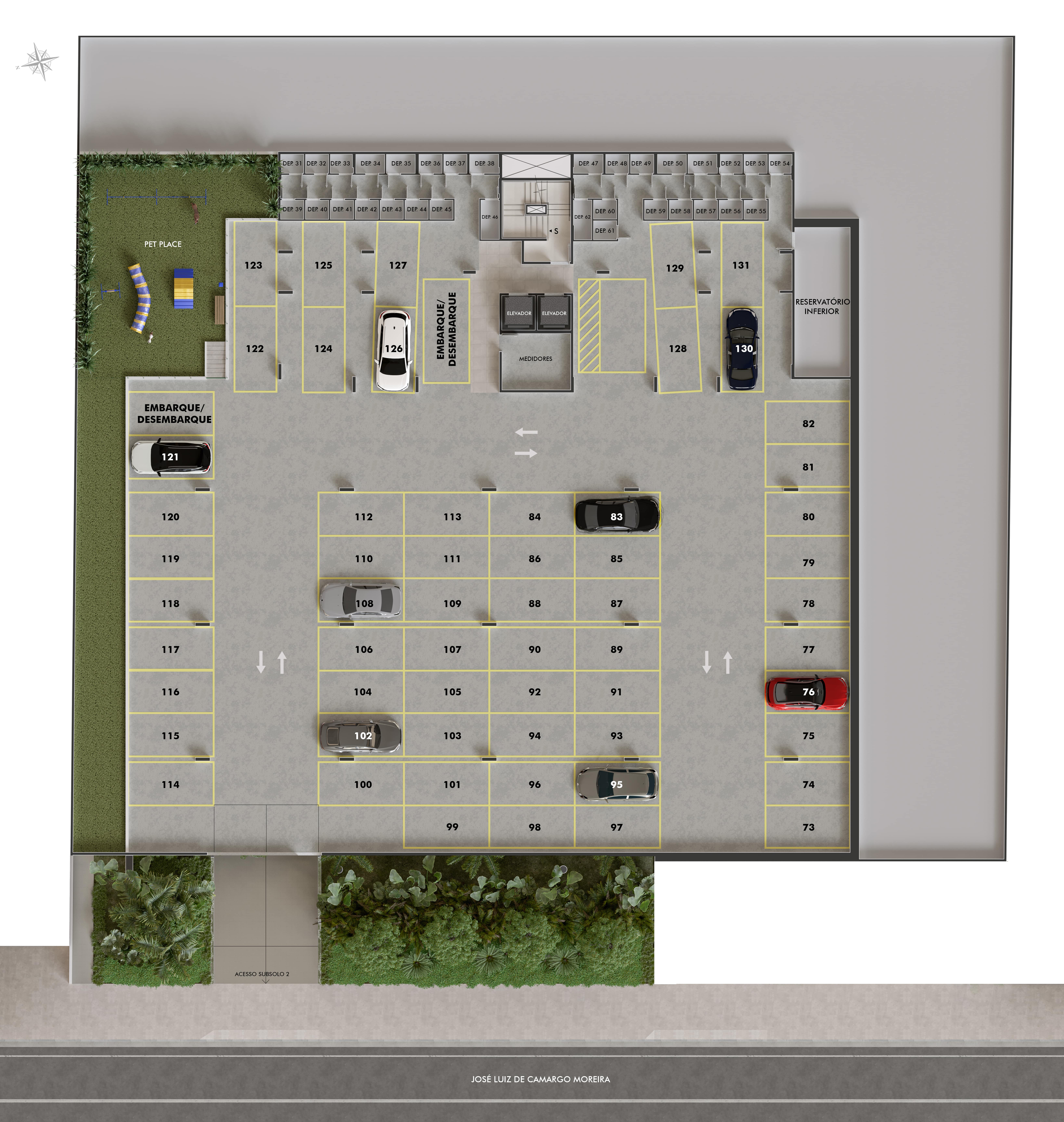 Planta - HIGH LIFE Mansoes |  Breve Lancamento - Massais Imóveis